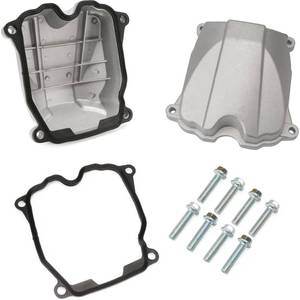 lot 5718 image: 2 Set Valve Cover with Gasket and Bolts Replacement Parts 420610393 420630260 Fit for Can-am for Commander for Maverick for Outlander 330400 650 800 1000