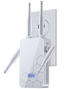 lot 5750 image: 2026 WiFi Extender Internet Booster, Repeater Wireless Routers Amplifier, Mesh Wi-Fi 80% Faster  Broader Than Ever, Support More Network Devices at Home