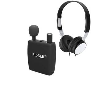 lot 5873 image: IROGER Hearing Amplifier Rechargeable Hearing Device with Standard Headphone Personal Sound Amplifier PSAP for Ears,Seniors,Directional Microphone