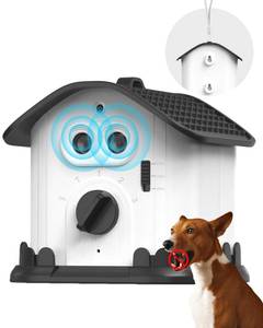 lot 5890 image: Anti Barking Device for Dogs, TRESBUNNY Dog Bark Deterrent Devices, Rechargeable Dog Barking Silencer with 4 Modes & Up to 50 Ft Range, Bark Box for Dogs Training IndoorOutdoor, Safe for Dog & People
