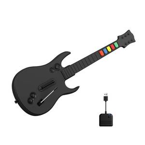 NBCP Wireless Guitar Controller for Xbox Series X/S, Xbox One &amp; PC Compatible with Rock Band 4 and Fortnite Festival, 2.4G Connection, Guitar Strap Included Black - Retail $99.99