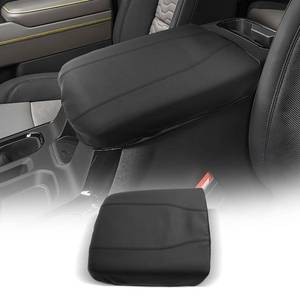 lot 5934 image: CDEFG for Chevrolet Silverado EV 2024 2025 2026 Center Console Cover Armrest Box Cover for Chevy Silverado EV (Work Truck, LT, RST) Accessories Arm Rest Protector