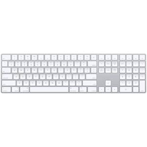 Apple Magic Keyboard with Numeric Keypad: Wireless, Bluetooth, Rechargeable. Works with Mac, iPad, or iPhone; US English - White - Retail $119