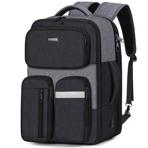 lot 5989 image: YOREPEK Frontier Airlines Personal Item Bag 18x14x8, Laptop Briefcase Backpack for Men Fits 15.6 inch Computer, TSA Approved Personal Item Bag with Hidden Shoulder Straps, USB Charging Port