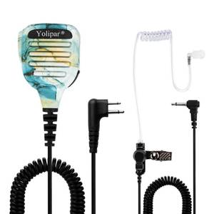 lot 7072 image: Yolipar CP200D Radio Shoulder Speaker Mic Handheld Microphone with 3.5mm Audio Jack Compatible with Motorola R2 CP100D CP185 CP200 CLS1100 CLS1410 DLR1060 DTR700 RDU4100 RDU4160D