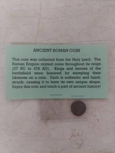 lot 1012 image: Ancient Roman Coin from Holy Land