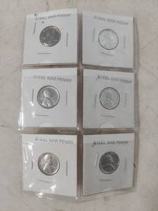 lot 1029 image: 1943 Steel War Penny Collection