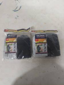lot 1071 image: (2) Gildan Smart Basics No Show Socks Big & Tall 4-Pack