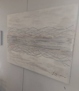 lot 2010 image: Abstract Seascape Canvas Artwork