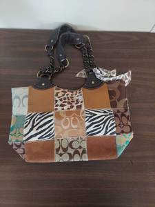 Coach Patchwork Hobo Shoulder Bag