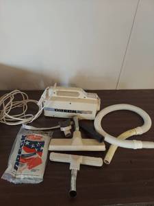 lot 2023 image: Oreck XL Vacuum Cleaner with Attachments