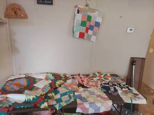 lot 2031 image: Handmade Quilt Blocks Collection