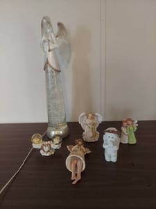lot 2037 image: Angel Figurine Collection