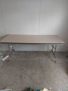 lot 2049 image: 6-Foot Folding Banquet Table