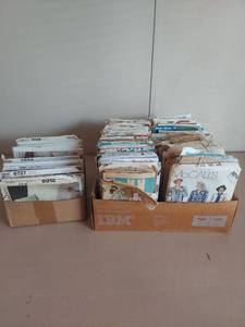 lot 2054 image: Large Lot of McCalls and Butterick Sewing Patterns