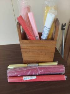 lot 2092 image: Crepe Paper Rolls Collection
