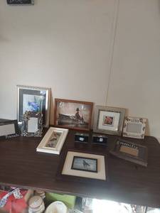 lot 2156 image: Decorative Picture Frame Collection with Naval Photo