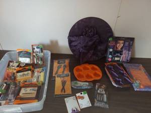 lot 2158 image: Halloween Costume and Craft Bundle