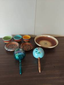 lot 2161 image: Mexican Pottery Collection - Puerto Vallarta Souvenir Set