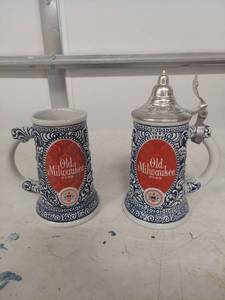 lot 2229 image: Old Milwaukee Beer Steins