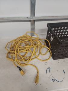 lot 2238 image: Yellow Extension Cord