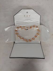 lot 2262 image: Kay Jewelers Multi-Color Pearl Necklace