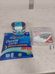lot 2278 image: Kitchen Cleaning Bundle - Sponges, Cloths and Microfiber Towels Set