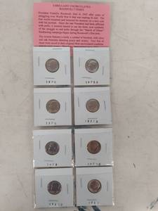 lot 2281 image: Uncirculated Roosevelt Dime Collection