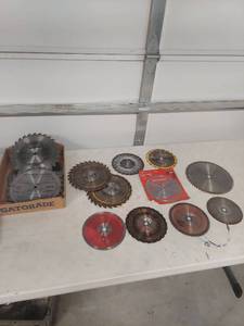 lot 2287 image: Mixed Lot of Saw Blades