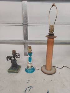 lot 2294 image: Table Lamp Collection