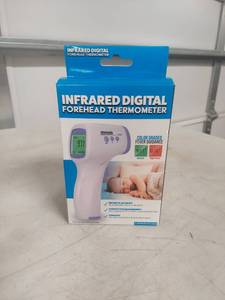 lot 2315 image: Infrared Digital Forehead Thermometer with Color Graded Fever Guidance