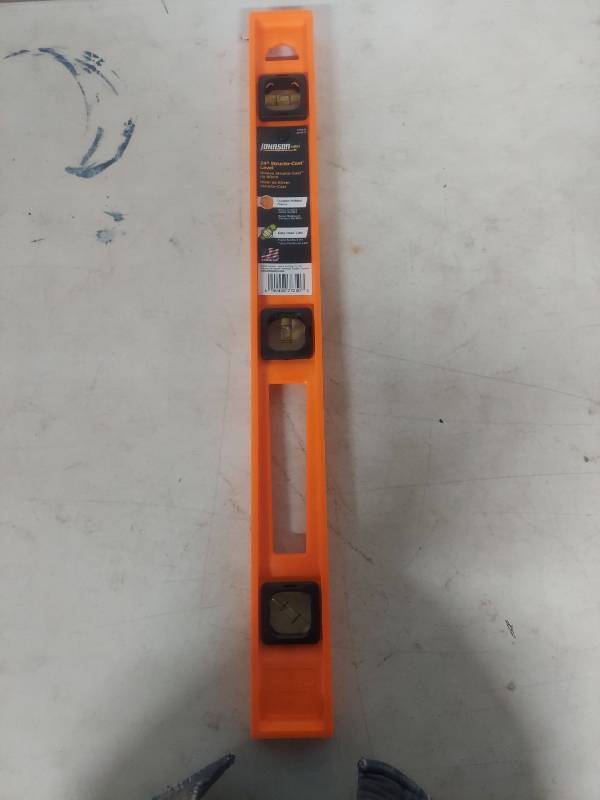lot 1063 image: Johnson 24-inch Structo-Cast Level
