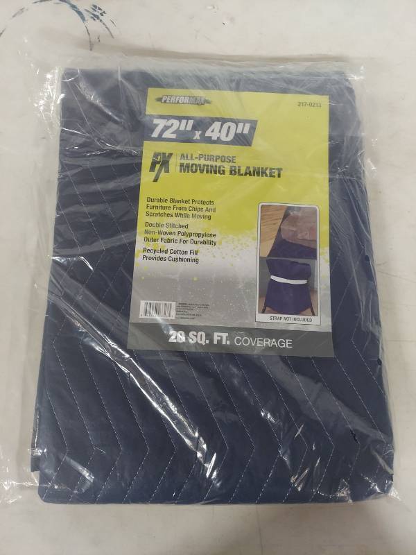 lot 3762 image: Performax 72x40 Moving Blanket