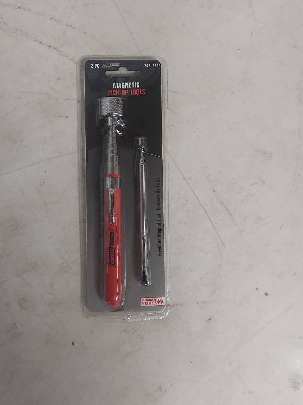 lot 2183 image: 2-Piece Magnetic Pick-Up Tool Set