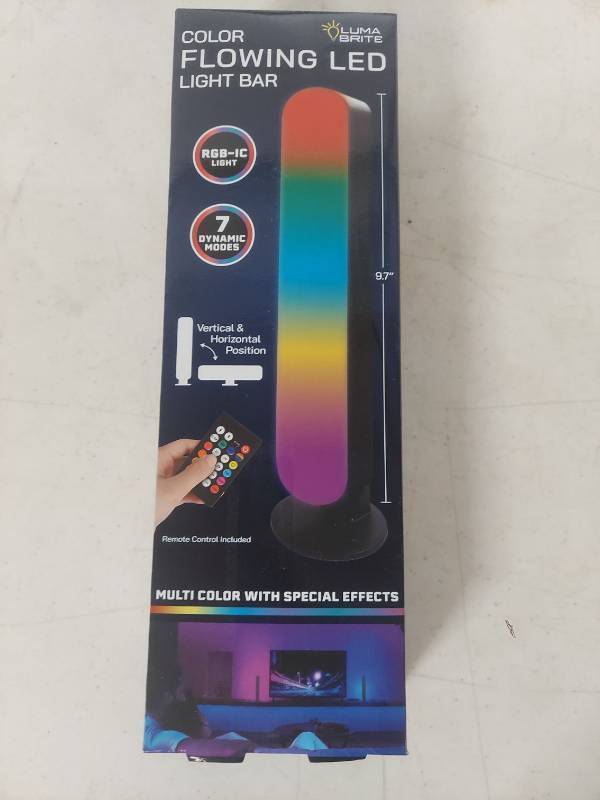 lot 5026 image: Luma Brite Color Flowing LED Light Bar