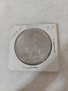 lot 1133 image: 1922 Peace Silver Dollar
