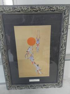 lot 1146 image: Stickball Spirits by Lee Joshua Print - Signed and Numbered