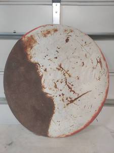 lot 1150 image: Large Coca-Cola Button Sign