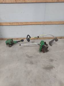 lot 1166 image: John Deere String Trimmer with Cultivator Attachment