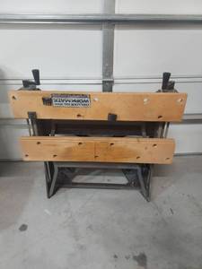 lot 1214 image: Black & Decker Workmate Deluxe Dual Height Portable Workbench