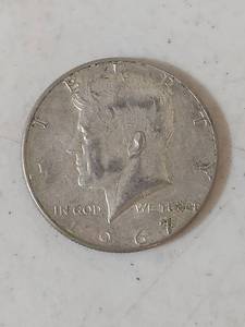 lot 1234 image: 1967 Kennedy Silver Half Dollar
