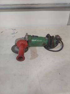 lot 1270 image: Green Electric Angle Grinder