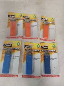 lot 1279 image: Scripto Mighty Match Lighters Set