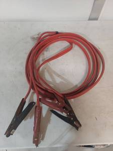 lot 1284 image: Heavy Duty Jumper Cables with Clamps