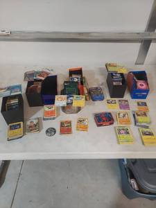 lot 1299 image: Pokemon Trading Card Collection with Storage Boxes