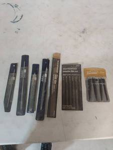 lot 1334 image: Craftsman Metal Files and Nail Setting Tools