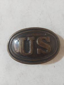 lot 1397 image: US Belt Buckle