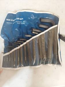 lot 1773 image: Metric Hex Key Allen Wrench Set
