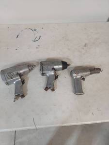 lot 1798 image: Pneumatic Air Impact Wrenches and Hammer.