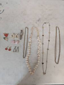 lot 1802 image: Mixed Jewelry Collection with Watch and Accessories